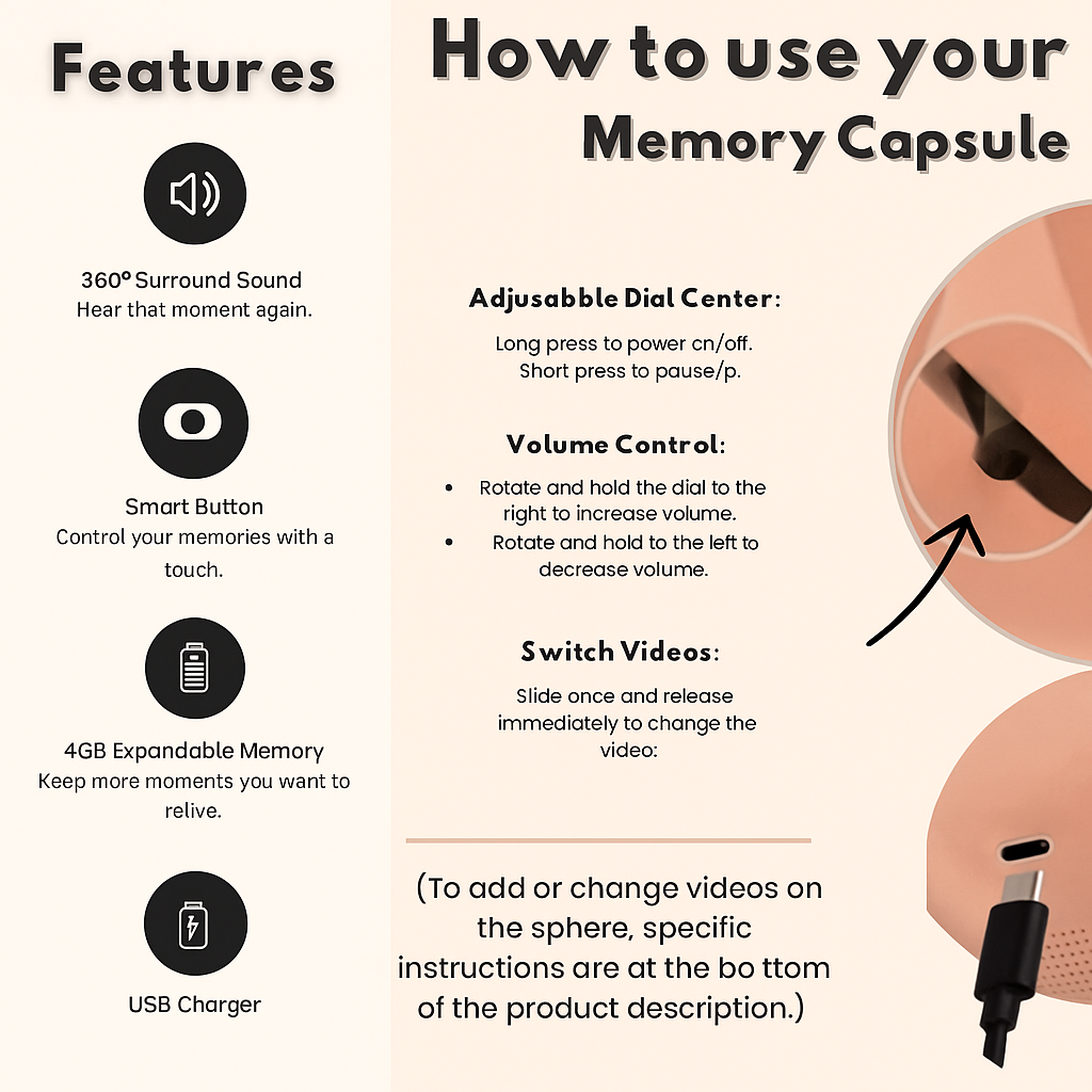 EquiMemories™ – Magic Crystal Video Sphere for Horse Lovers