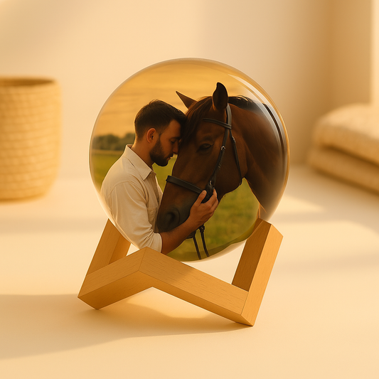 EquiMemories™ – Magic Crystal Video Sphere for Horse Lovers