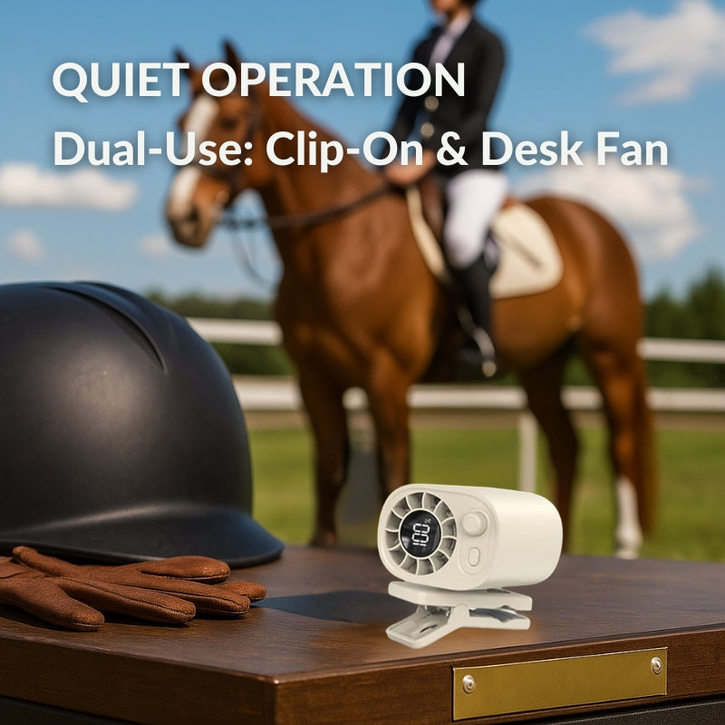 Hipacool Portable Clip Fan 360° Rotatable