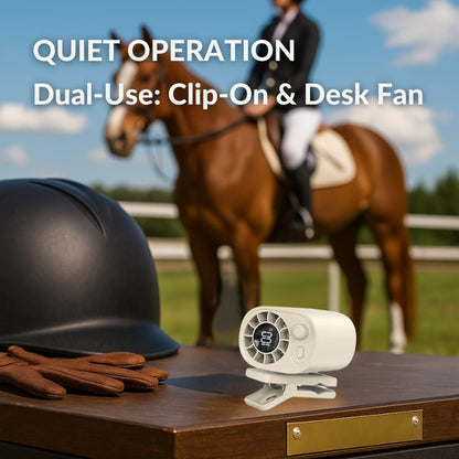 Hipacool Portable Clip Fan 360° Rotatable